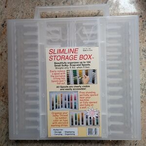 Sulky Slimline Storage Box - Clear